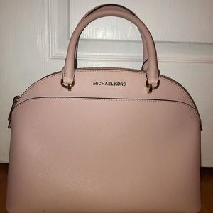 Baby pink Michael Kors handbag